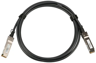 Šakotuvas EXTRALINK QSFP+ DAC kabelis 40G 1m 30AWG pasyvus