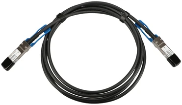 Šakotuvas EXTRALINK QSFP28 DAC kabelis 100G 3m 30AWG pasyvus