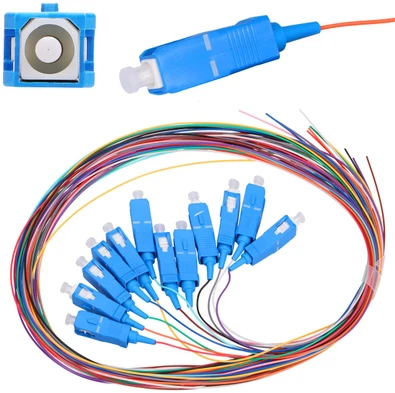 Extralink Pigtails 12 spalvų SC / UPC G657A1 rinkinys