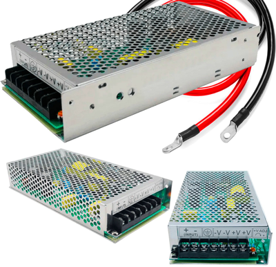 EXTRALINK įtampos keitiklis DC/DC 24V-48V 100W SD-100B-48