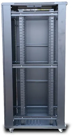EXTRALINK 42U 600X800 standing rackmount cabinet juodas