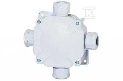 F Elektro PUSZ.HERMETYK 27P 144X67X132 IP67 Pilka
