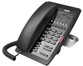 Telefonas Fanvil Fanvil viešbučio telefonas H3 VoIP telefonas juodas
