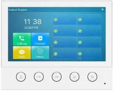 FNV Fanvil i53W vaizdo telefonspynės sistema 17,8 cm (7″) Balta