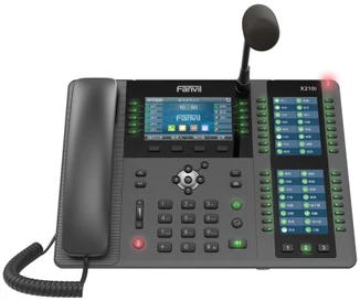 „Fanvil X210i“ | VoIP telefonai | IPV6, HD garsas, „Bluetooth“, RJ45 1000 Mb/s PoE, 3 LCD ekranai