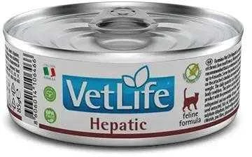 Drėgnas Kačių Maistas - Farmina Vet Life Natūrali Dieta Hepatinei 85g
