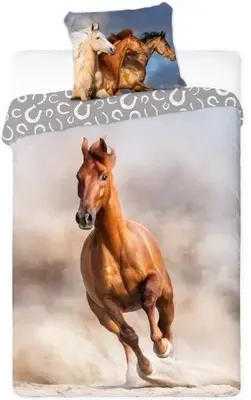 Faro YOUTH BEDDING HORSES BAY HORSE 140X200CM + PILLOW 70X90CM