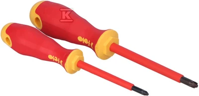 Felo dviejų atsuktuvų rinkinys Ergonic VDE plus/minus Z1/Z2 (FL41792191)