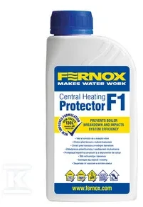 Inhibitorius šildymo sistemai FERNOX, PROTECTOR F1 (skystas) nuo korozijos ir nuovirų, 500ml