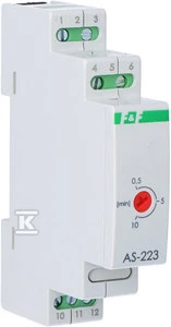 F&F Žingsnis mašina 240V 16A bėgių 1 IP40 modulis - AS- 223