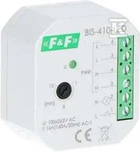 F&F BIS-410-LED BISTAB.P/T RELĖS IŠJUNGIMO LAIKMATIS