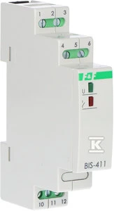F&F Impulsinė relė 240V 16A 1 modulis IP40 (BIS-411)