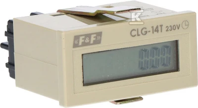 F&F Darbo valandos skaitikliai 230V AC - CLG-14T