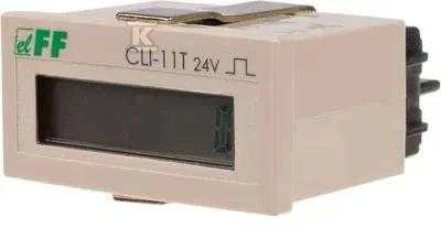 F&F 4-30 V DC 8 skaitmeninis pulso matuoklis 48x24mm CLI-11T- 24V
