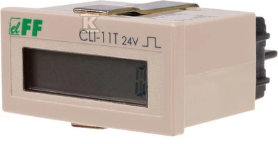 F&F 4-30 V DC 8 skaitmeninis pulso matuoklis 48x24mm CLI-11T- 24V