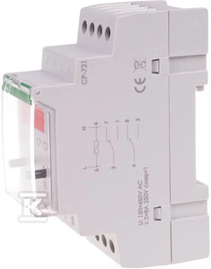 F&F 1 fazės programuojama įtampos valdymo relė 1NC 16A 150-450V AC (CP-721)