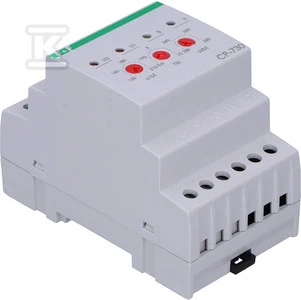F&F įtampos relė CP-730 Su laiko bloku 10A 4X400V+N - CP-730