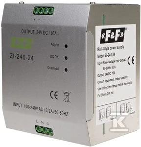 F&F ĮKROVIKLIS ZI-240-24V