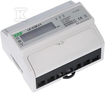 F&F LE03M CT SKAITMENINIS ENERGIJOS MATAS 3F 7M TRANSFORMUOTI