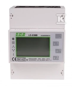 F&F LE-03MB LICZNIK.ELEKTR.3-FAZ.