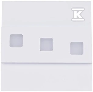 F&F LED VIKA, Baltas, 1.2W, 3100K