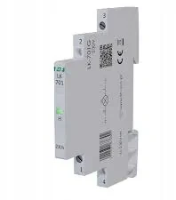 FF Vienfazis modulinis šviestuvas, žalias, 110 V AC, 1/2 modulio, LK-701G-110