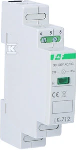 F&F Modulinė lempa 1 fazės žalia 30–130 V AC/DC (LK-712G 30–130 V)