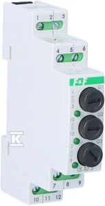 F&F trifazė valdymo lempa su apsauga LK-BZ-3 G 3x230 V+N 2892