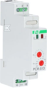 F&F Vienfunkcinė laiko relė 230V 10A - PCR-513
