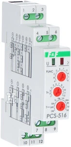 F&F Daugiafunkcinė laiko relė 24/230V 8A - PCS-516 DUO