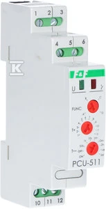 F&F Laiko relė 230V 24V AC/DC – PCU-511 DUO