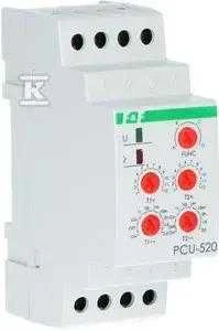F&F Universalaus laiko relė 2xNO/NC 12-264V – PCU-520 UNI