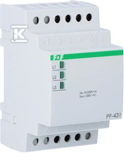F&F Automatinis fazių keitiklis 16A 3x230V+N PF-431
