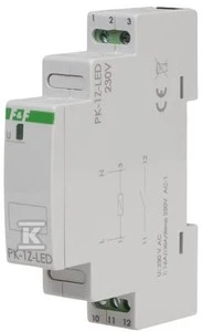 F&F PK-1Z-LED-230 RELĖ 1XNO 16A