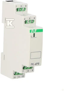 F&F Elektromagnetinis siųstuvas 12V 4x8A - PK4PR12