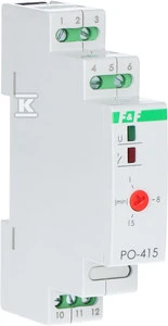 F&F laiko relė su kritimo uždelsimu 16A 230V – PO-415