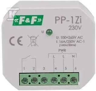 F&F PP-1ZI 230V ELEKTRONINĖ RELĖ 1Z 16A P/T