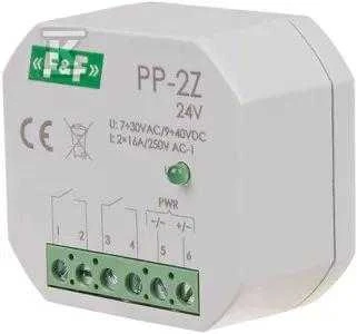 F&F PP-2Z 24V ELEKTRONINĖ RELĖ 2Z 16A P/T