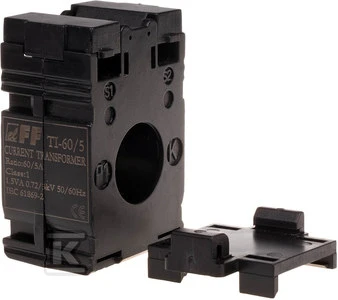F&F Srovės transformatorius 60/5A skersmuo 22 klasė 0,5 TI-60-5