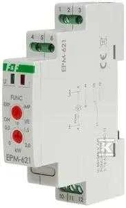 F&F EPM-621 srovės relė 16A 1NO/NC 80-265V AC energijos suvartojimo krypties valdymas 0-2kW DIN bėgiui
