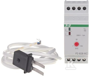F&F Skysčio lygio valdymo siųstuvas 16A 1P 1-100k Ohm su zondu (PZ- 828 RC)