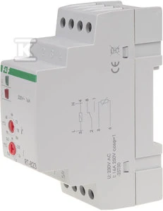 F&F temperatūros reguliatorius 230V 16A 60-95st RT-823