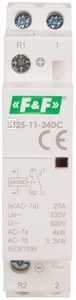 F&F Modulinis bėgių montavimas 1 × Z + 1 × R 25A 24V DC ST25- 11- 24DC