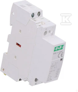 F&F Modulinis bėgių montavimas 1 × Z + 1 × R 25A 24V DC ST25- 11- 24DC