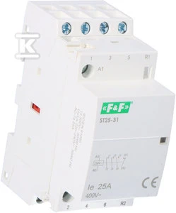 F&F Modular Lister 25A 3NO + 1NC (ST25- 31)