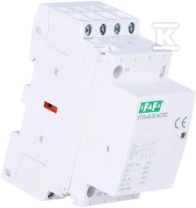 F&F Modulinis geležinkelio montavimas 4xZ 25A 24V DC ST25- 40- 24V- ACDC