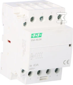 F&F Modulinis kontaktorius 63A 4Z 0R 24V AC (ST63-40/24)