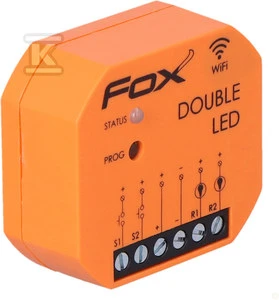 F&F STEROWNIK OŚWIET.LED 2-KAN.12/24V WI-FI