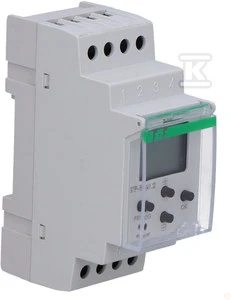 F&F Laiko siųstuvas 2x16A 1sece- 99h 24- 264V AC / DC (STP- 541)