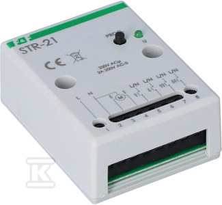 F&F ritininis aklas valdiklis 230V 50-60Hz baltas varžtas STR- 21
